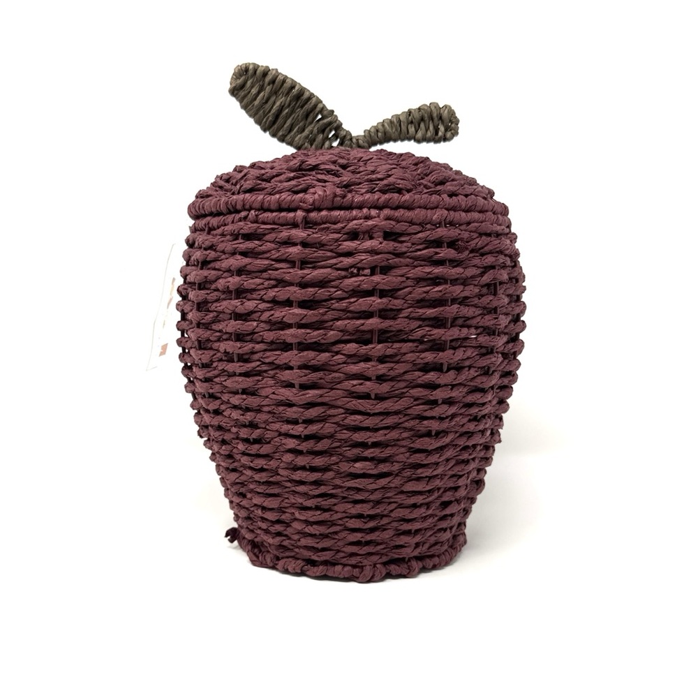 Target Apple Wicker Basket with Lid